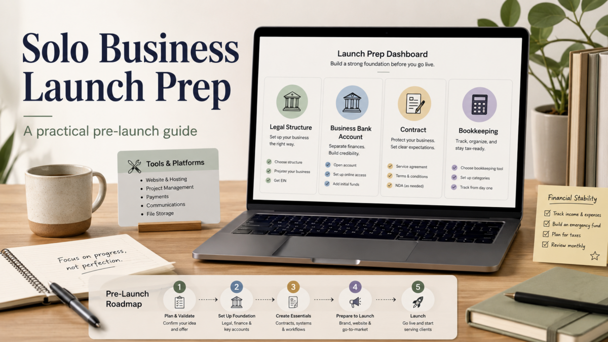Starting a Solo Business: A Practical Prep Guide for Freelancers (2026)